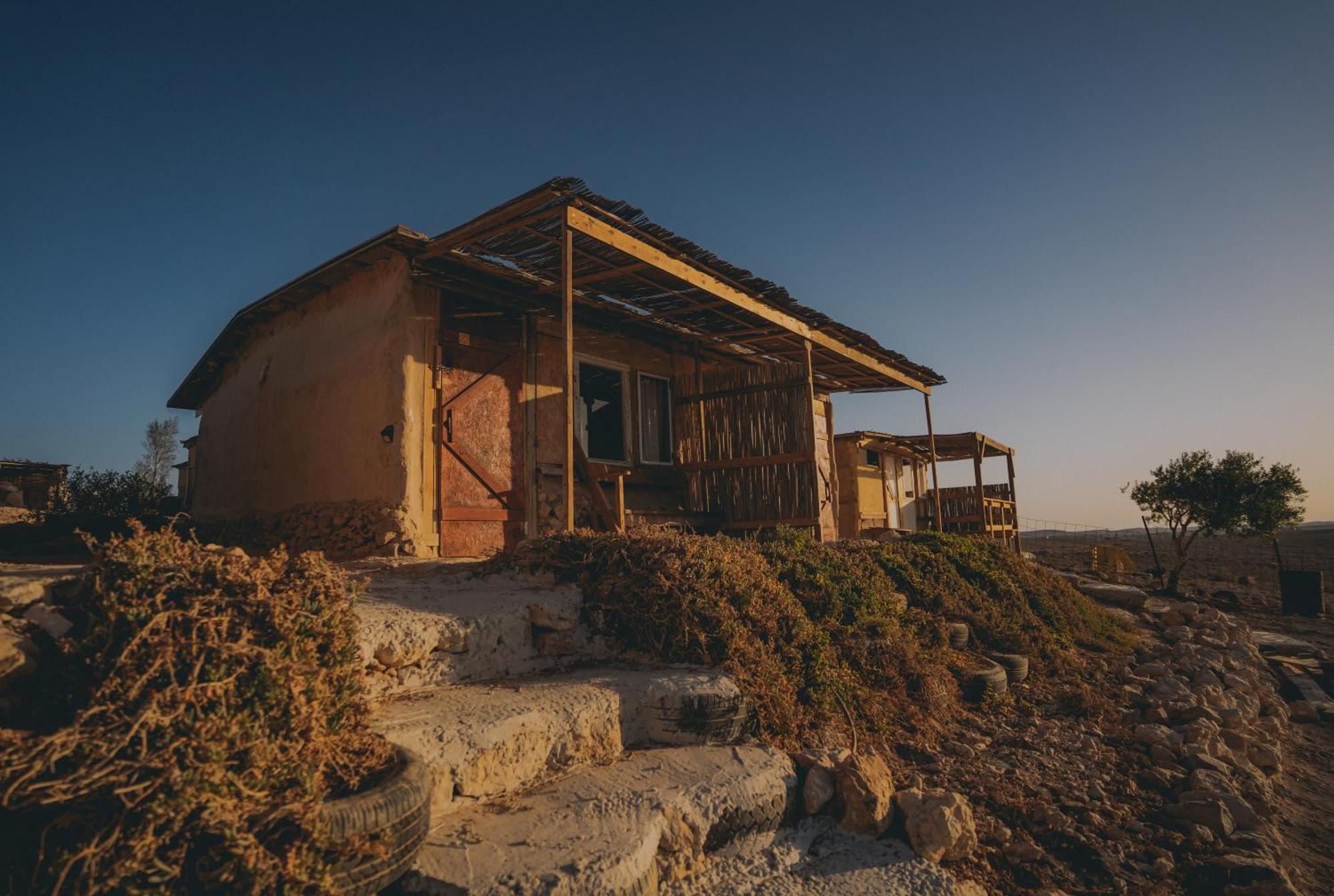 미츠페 라몬 Desert Shade Camp חוות צל מדבר 빌라 객실 사진