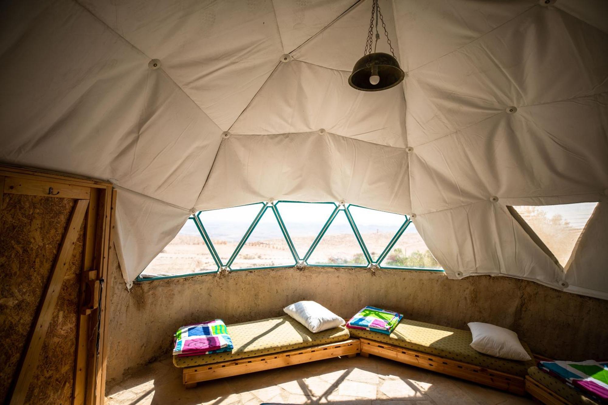 미츠페 라몬 Desert Shade Camp חוות צל מדבר 빌라 객실 사진